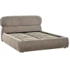 DÉJA Gestoffeerd Bed Cloud Taupe met Opbergruimte 160x200cm