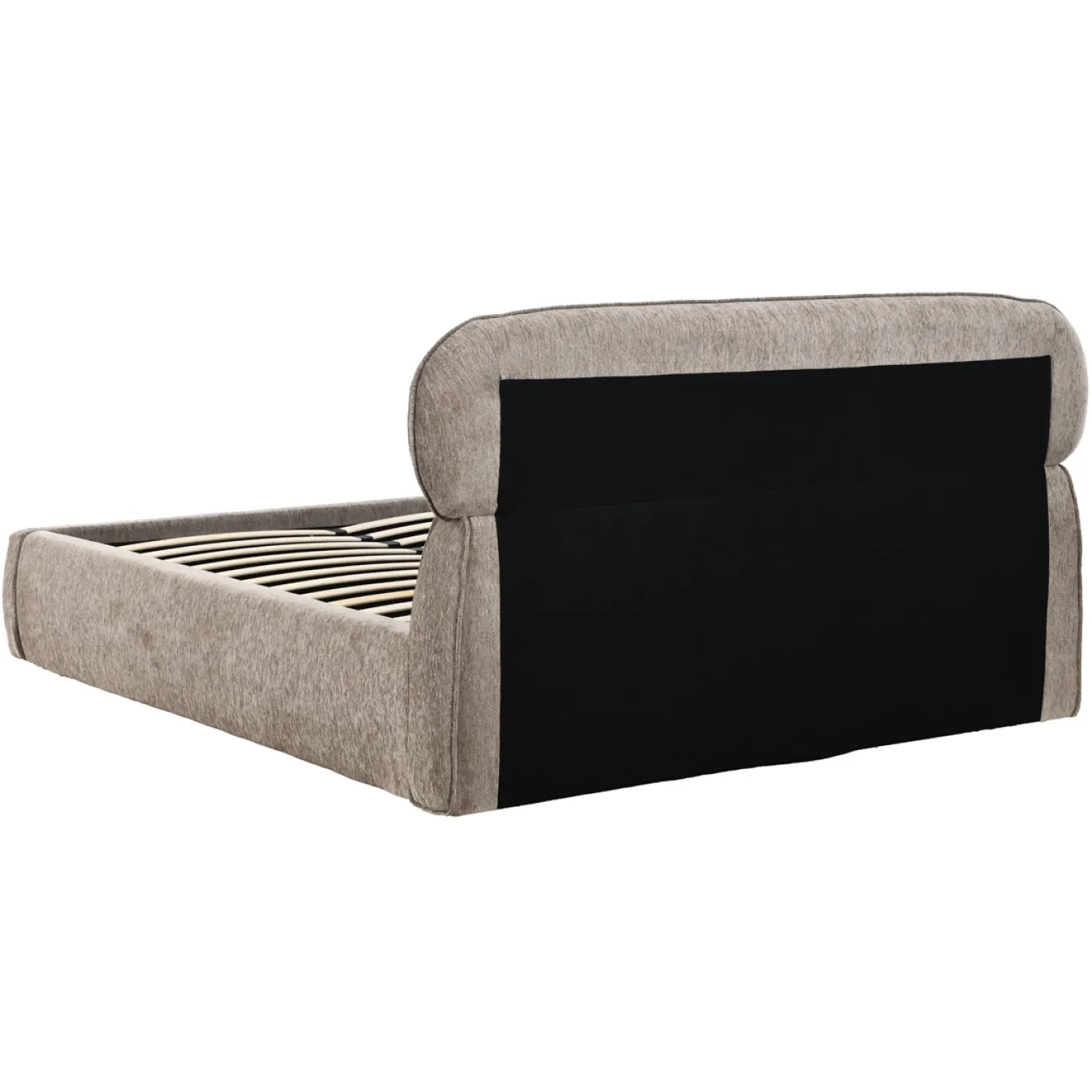 DÉJA Gestoffeerd Bed Cloud Taupe met Opbergruimte 160x200cm