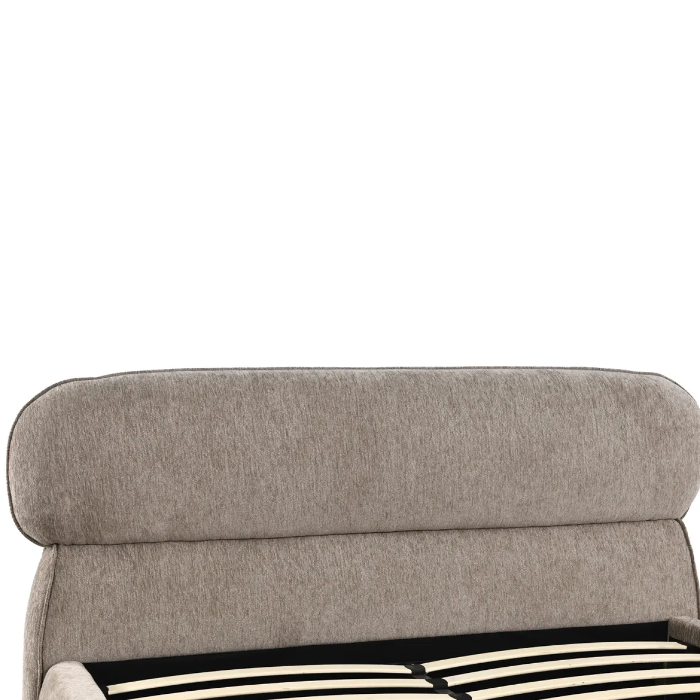 DÉJA Gestoffeerd Bed Cloud Taupe met Opbergruimte 160x200cm