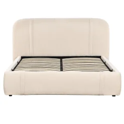 DÉJA Gestoffeerd Bed Dream Beige met Opbergruimte 160x200cm