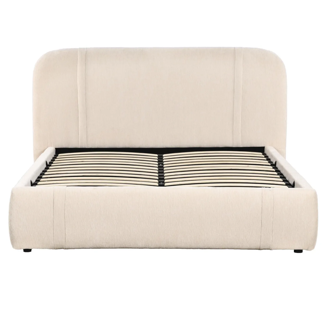 DÉJA Gestoffeerd Bed Dream Beige met Opbergruimte 160x200cm