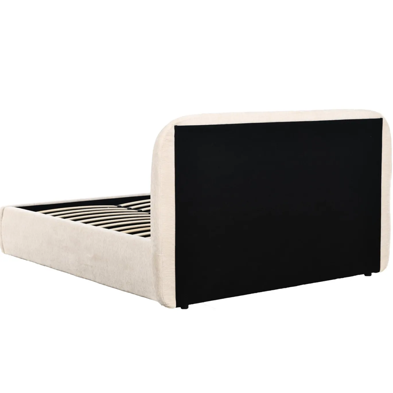 DÉJA Gestoffeerd Bed Dream Beige met Opbergruimte 160x200cm