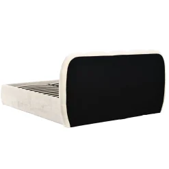 DÉJA Gestoffeerd Bed Otis Beige met Opbergruimte 160x200cm