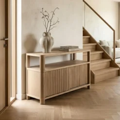 DÉJA Halkastje Malaga Naturel Eiken 90cm