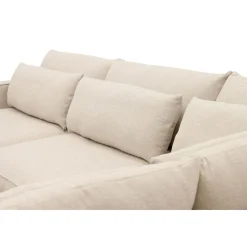 DÉJA Hoekbank 4-zits Monroe Beige Rechts