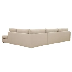 DÉJA Hoekbank 4-zits Monroe Beige Rechts