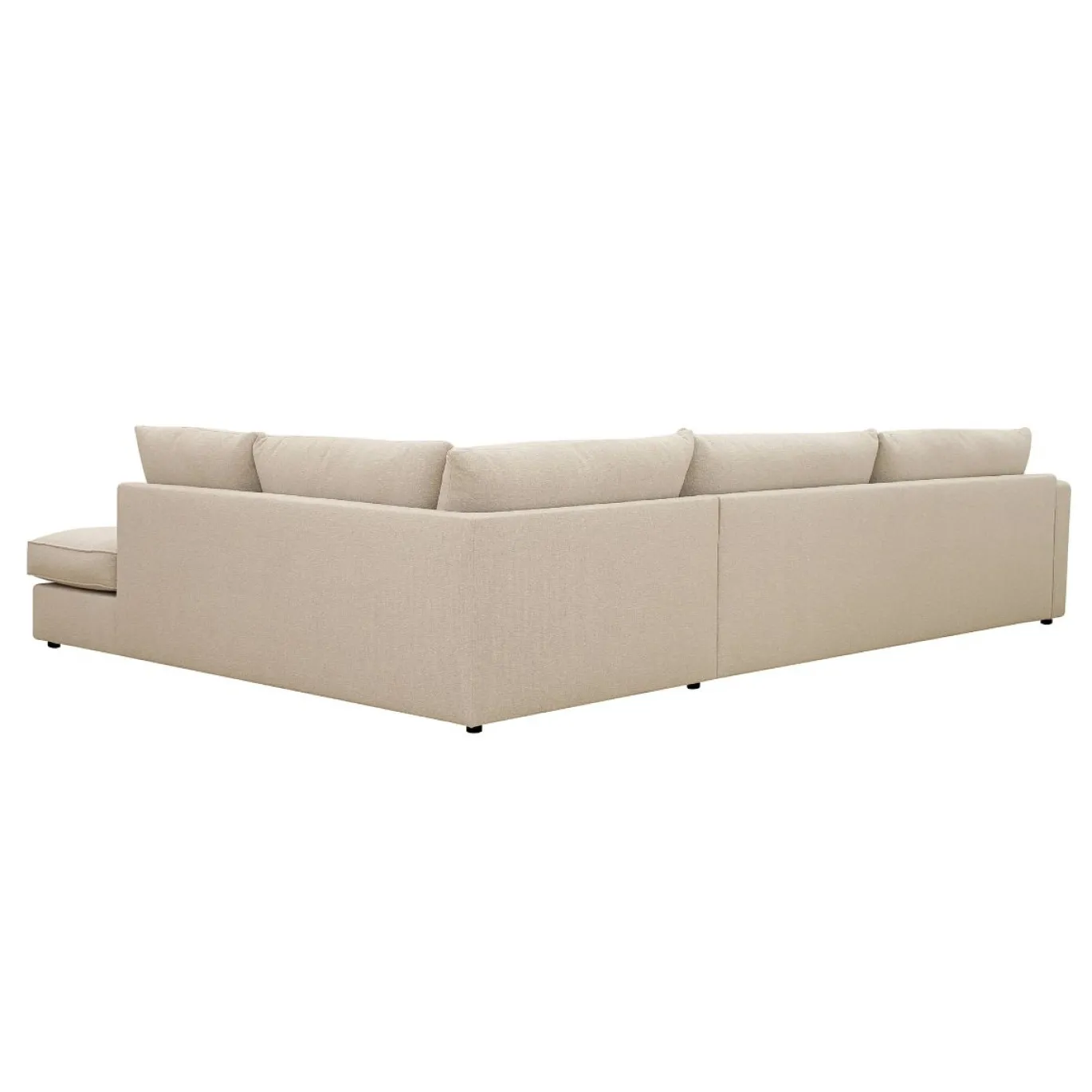 DÉJA Hoekbank 4-zits Monroe Beige Rechts