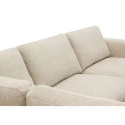 DÉJA Hoekbank 3-zits Parker Beige Links