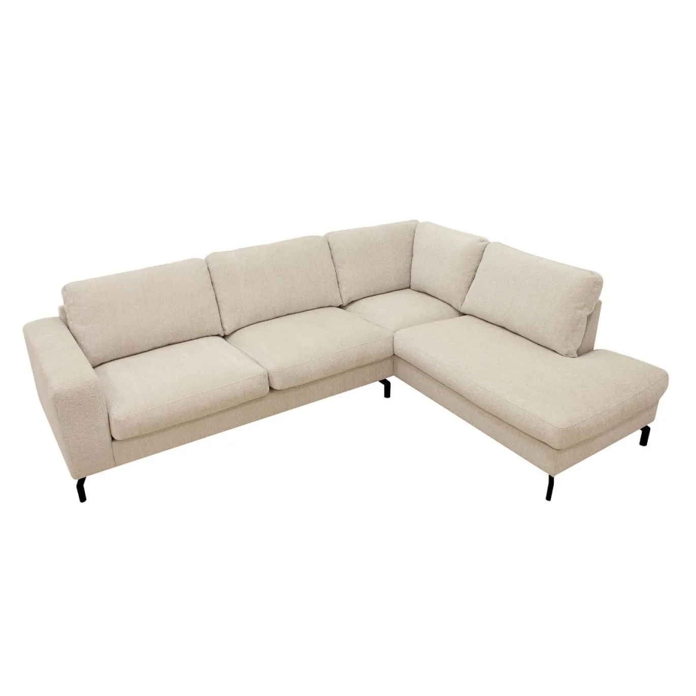 DÉJA Hoekbank 3-zits Parker Beige Rechts