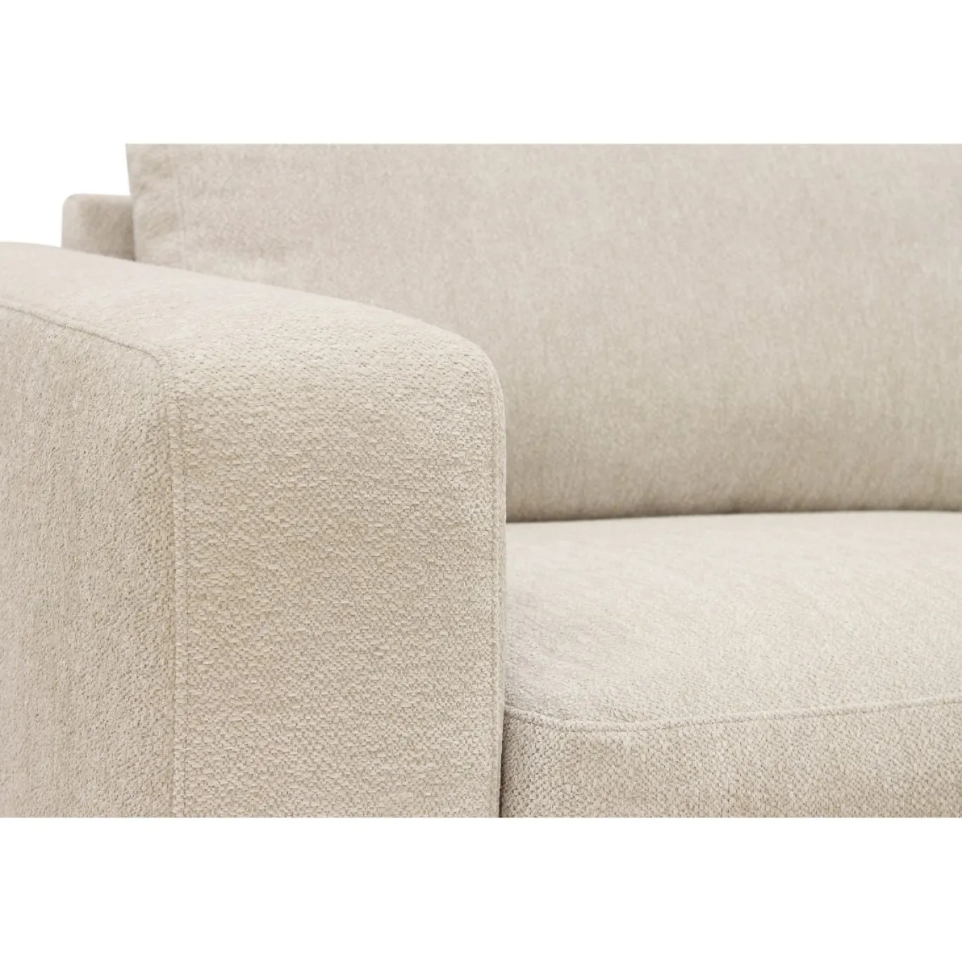 DÉJA Hoekbank 3-zits Parker Beige Rechts