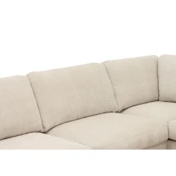 DÉJA Hoekbank 3-zits Parker Beige Rechts