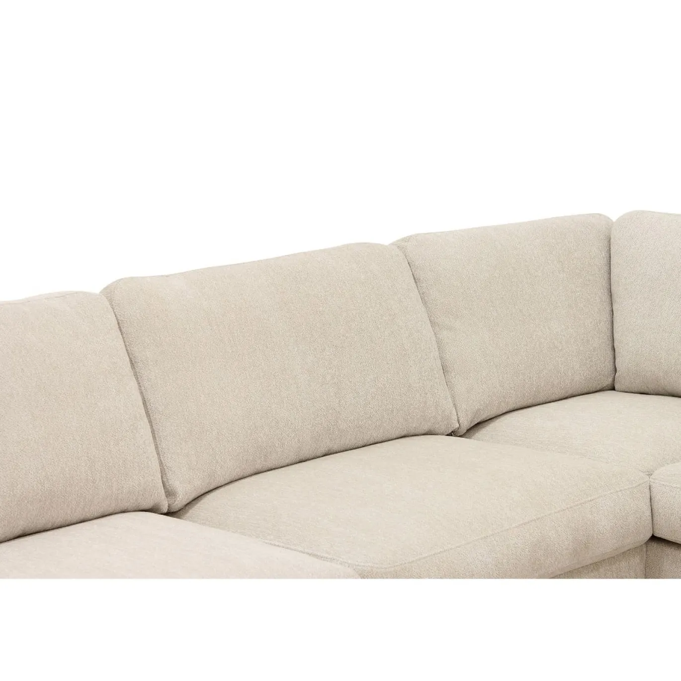 DÉJA Hoekbank 3-zits Parker Beige Rechts