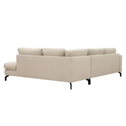 DÉJA Hoekbank 3-zits Parker Beige Rechts