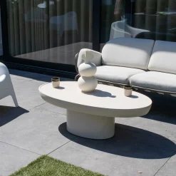 DÉJA Loungetafel Livinia Beige 120cm