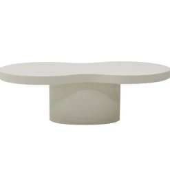 DÉJA Loungetafel Olive Wit Organisch 120cm