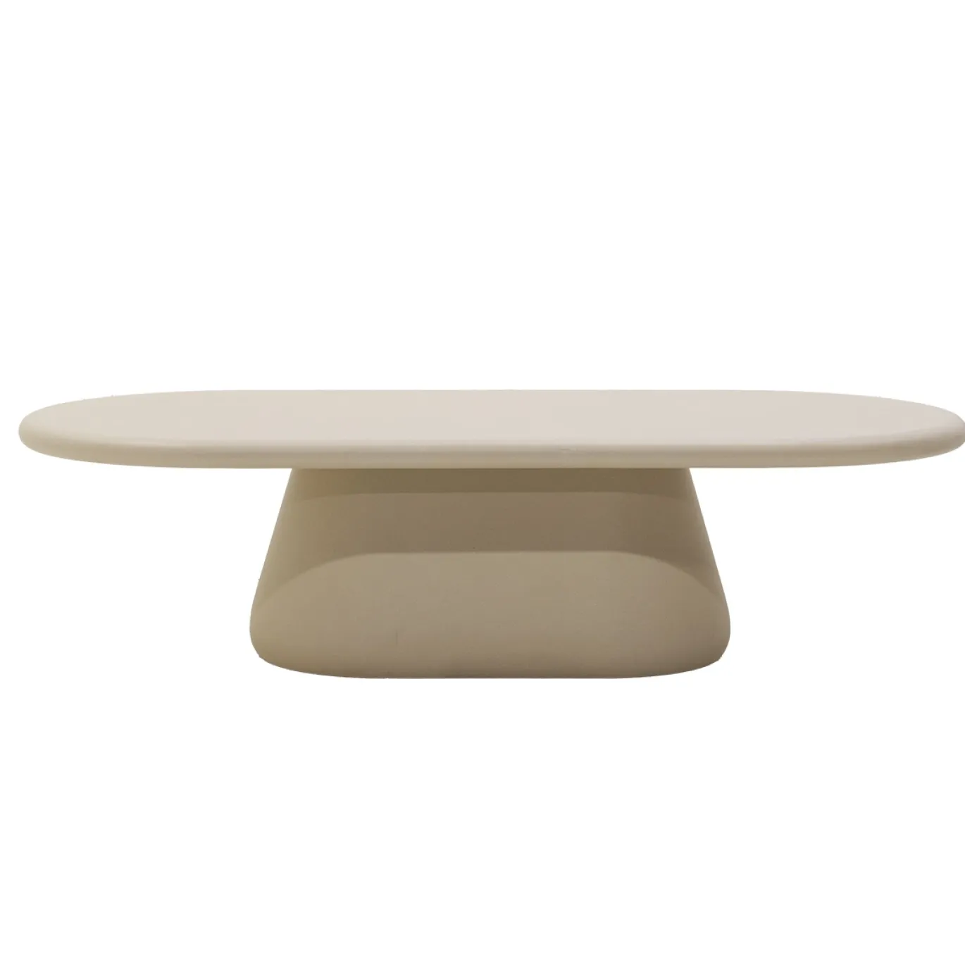 DÉJA Loungetafel Riva Beige 120cm Outdoor