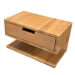 DÉJA Nachtkastje Zwevend Cabra Naturel met Lade