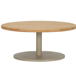 DÉJA Outdoor Salontafel Como Naturel/Taupe Set van 2