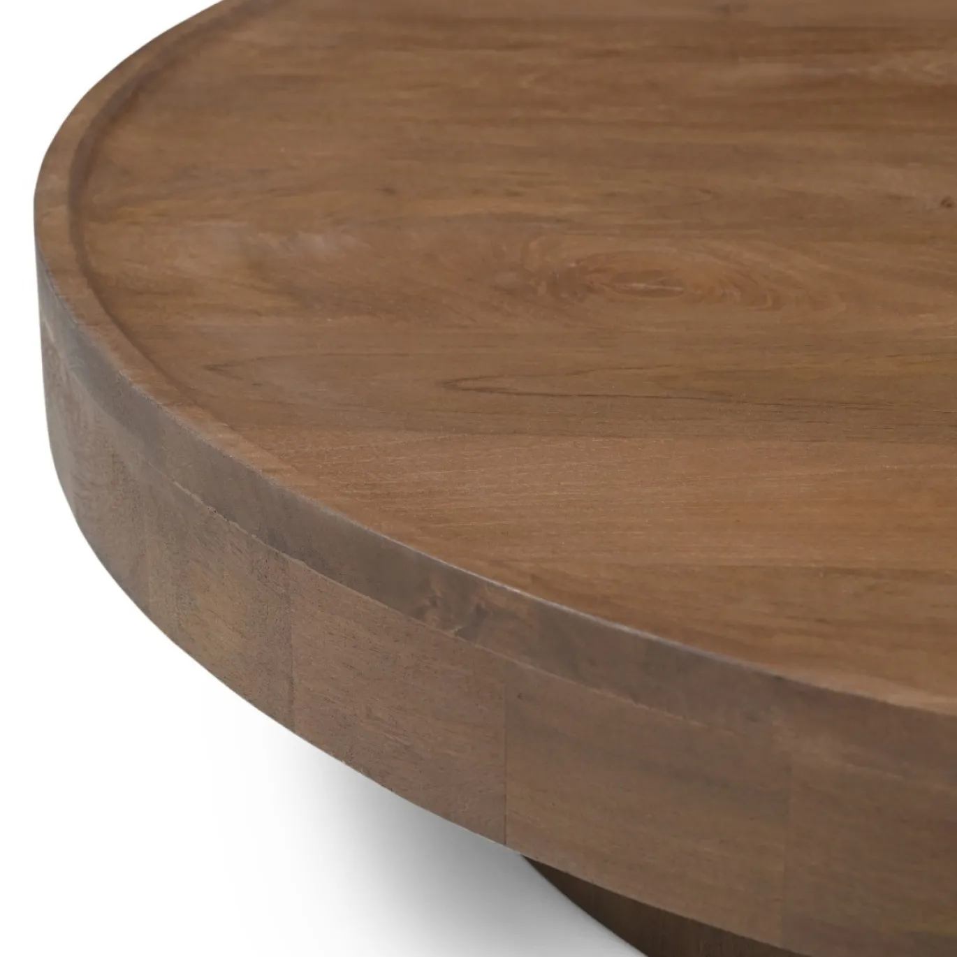 DÉJA Salontafel Gabriel Walnoot Rond 90cm