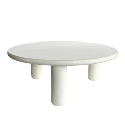 DÉJA Salontafel Jelsa Glossy Crème Rond 90cm