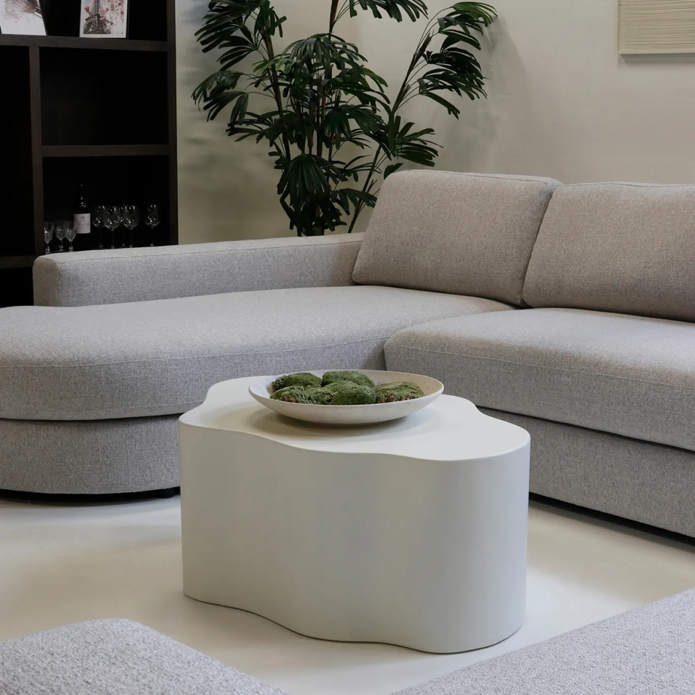 DÉJA Salontafel Marly Wit Organisch 100cm