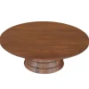 DÉJA Salontafel Marín Walnoot Rond 90cm