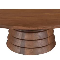 DÉJA Salontafel Marín Walnoot Rond 90cm