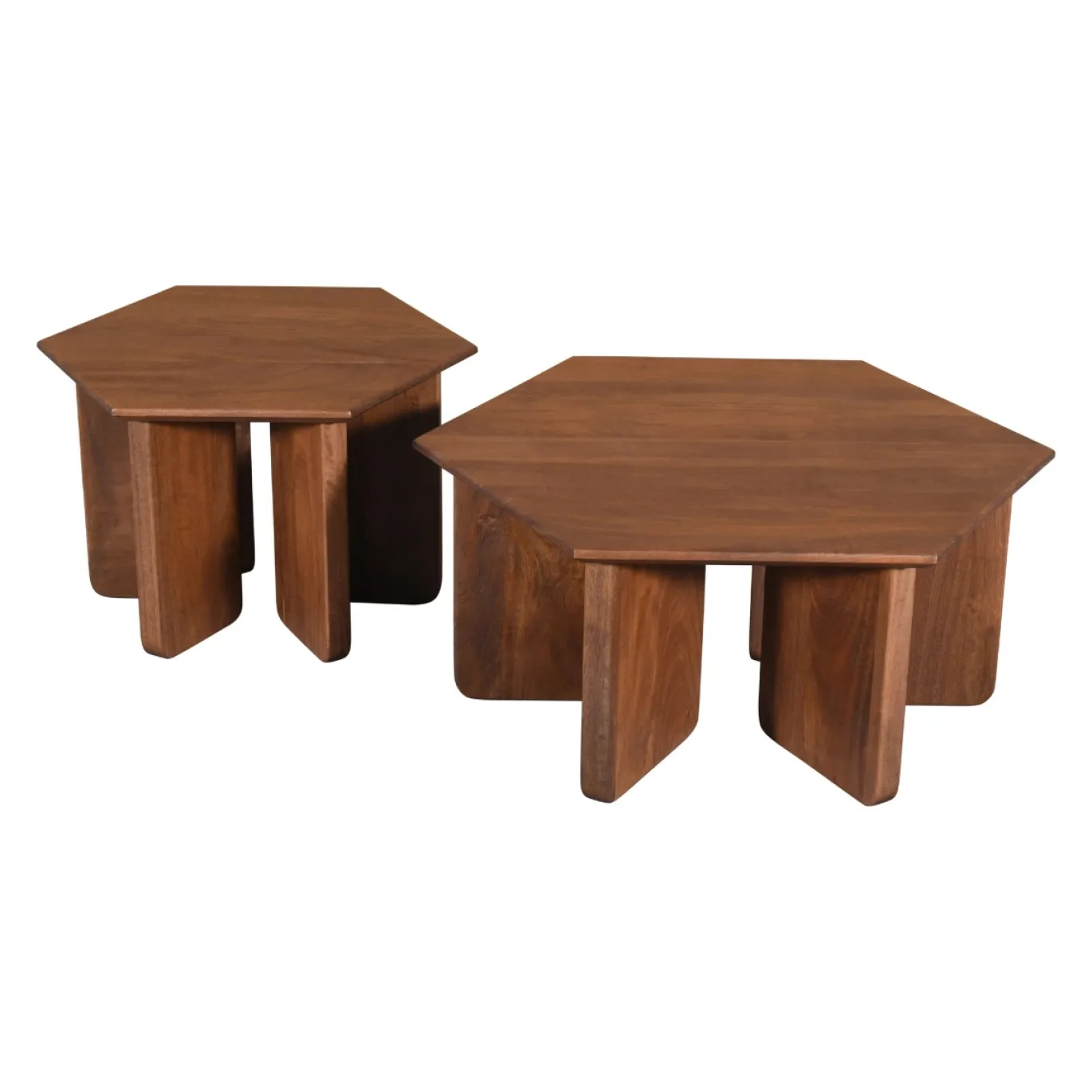 DÉJA Salontafel Martos Walnoot 80cm