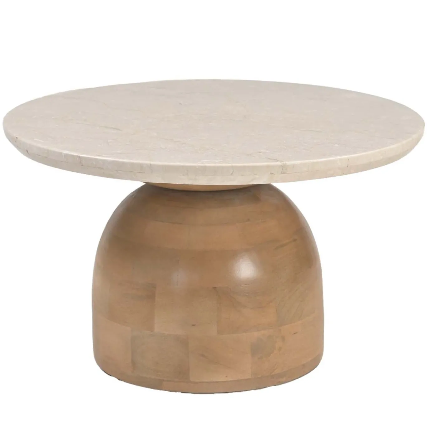 DÉJA Salontafel Miro Marmer Naturel Rond 90cm