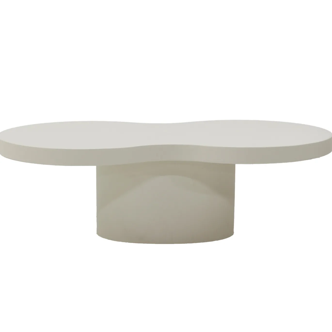 DÉJA Salontafel Olive Wit Organisch 120cm