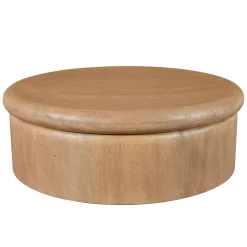 DÉJA Salontafel Rota Naturel Rond 90cm