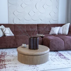 DÉJA Salontafel Rota Naturel Rond 90cm