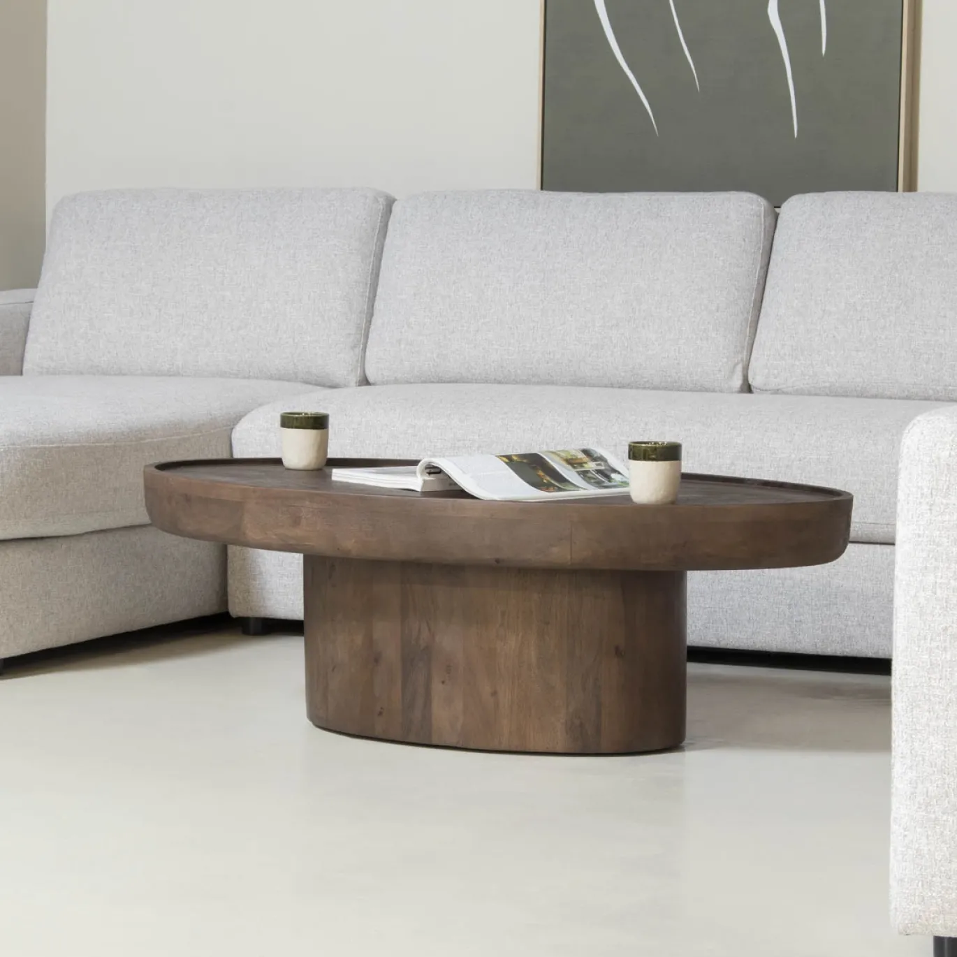 DÉJA Salontafel Sola Walnoot 120cm