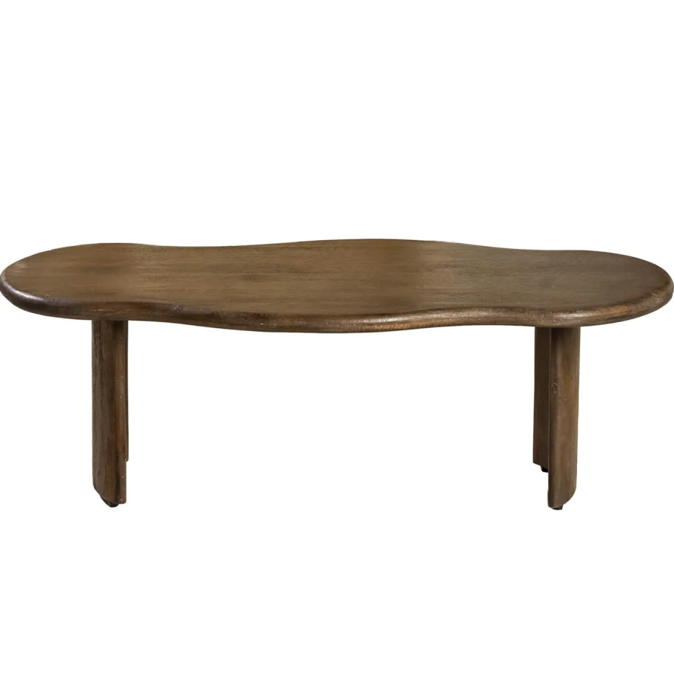 DÉJA Salontafel Tornio Walnoot Organisch 110cm
