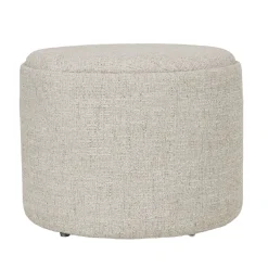 DÉJA Salontafel Zara Beige/Naturel Rond met Opbergruimte 55cm