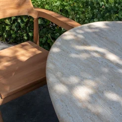 DÉJA Tuintafel Brunn Travertin Ovaal 200cm