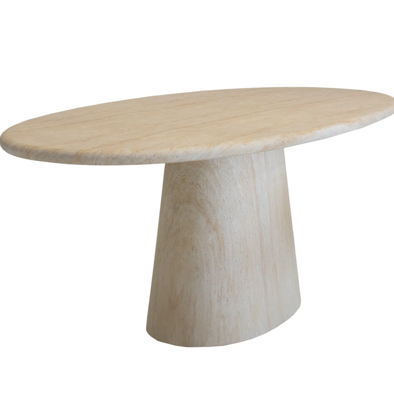 DÉJA Tuintafel Brunn Travertin Ovaal 200cm