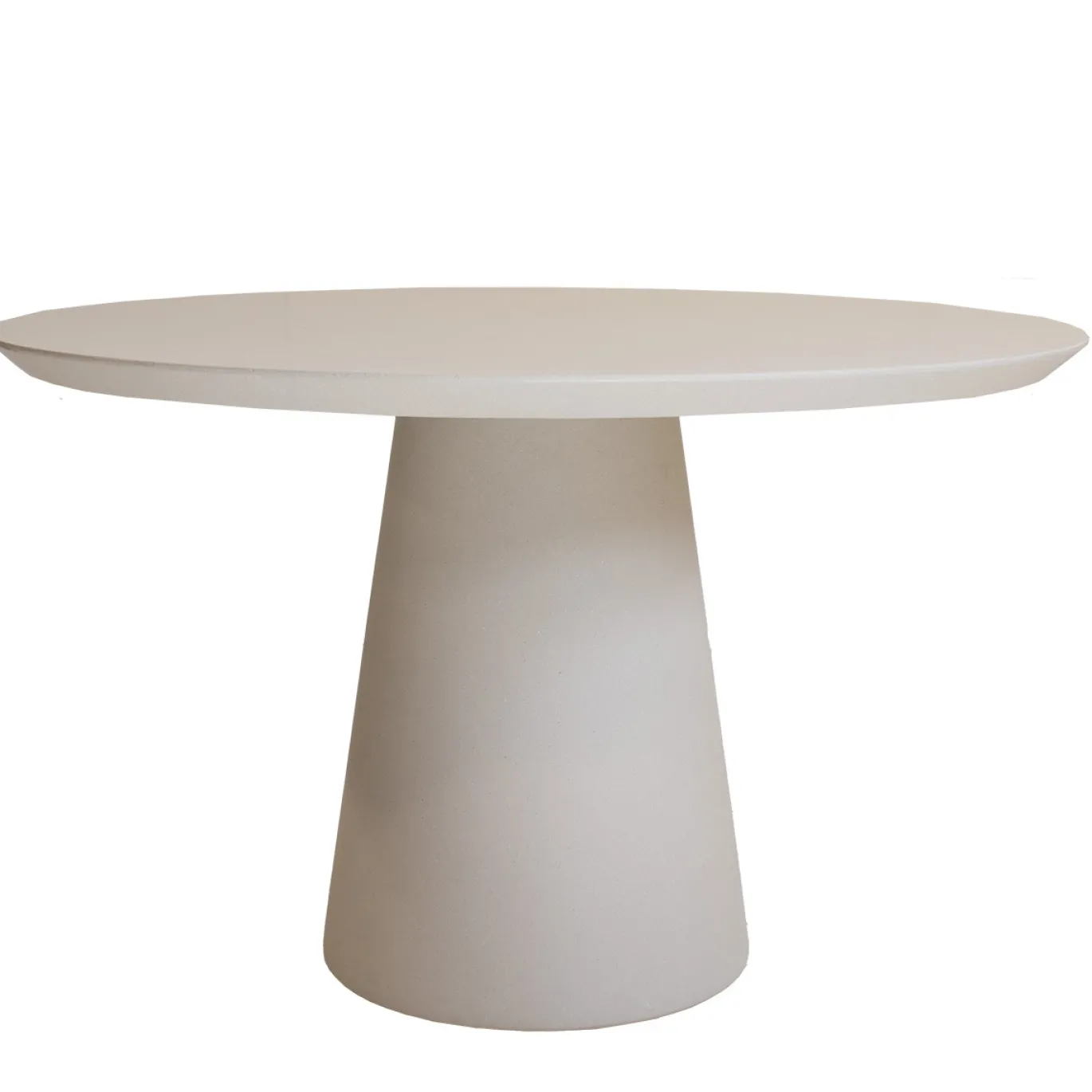 DÉJA Tuintafel Grabo Beige Rond 120cm