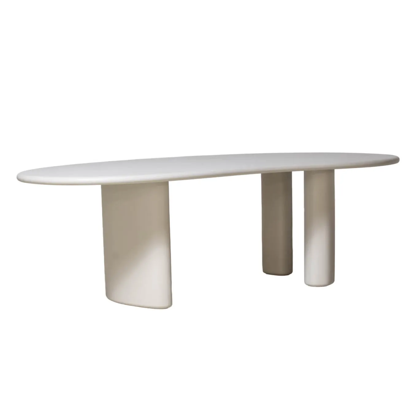 DÉJA Tuintafel Gulli Beige Organisch 220cm