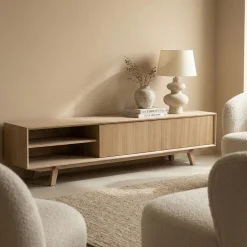 DÉJA Tv-meubel Melide Naturel Eiken 200cm