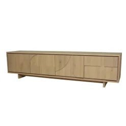 DÉJA Tv-meubel Otin Naturel Eiken 200cm