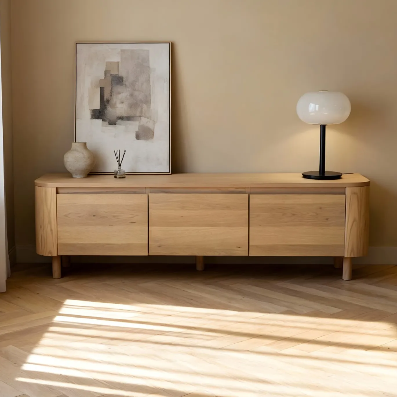 DÉJA Tv-meubel Valde Naturel Eiken 160cm