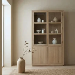 DÉJA Vitrinekast Cuenca Naturel Eiken