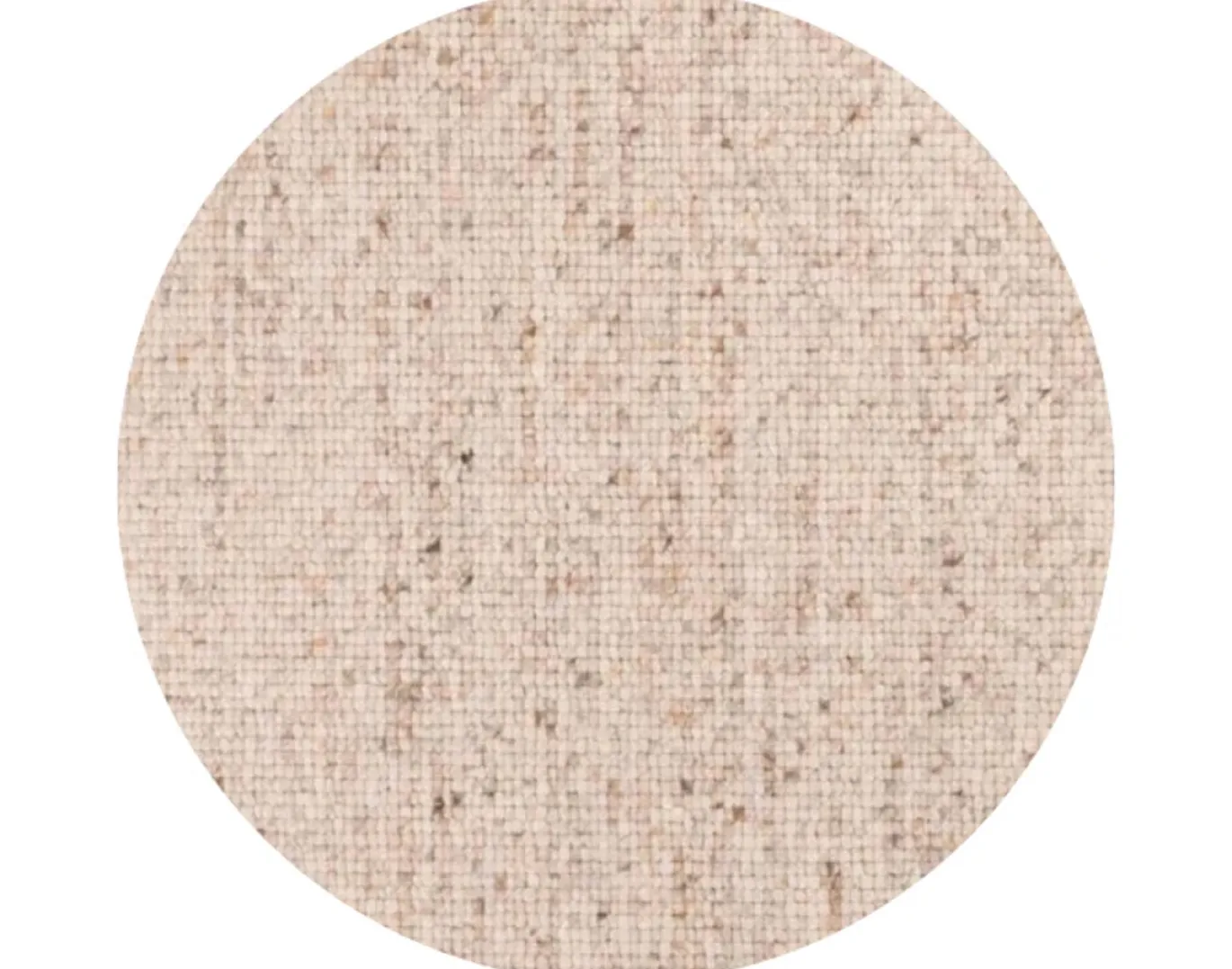 DÉJA Vloerkleed Bela 160cm Rond Beige
