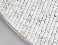 DÉJA Vloerkleed Bela 160cm Rond Beige