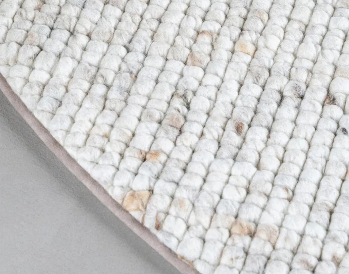 DÉJA Vloerkleed Bela 160cm Rond Beige