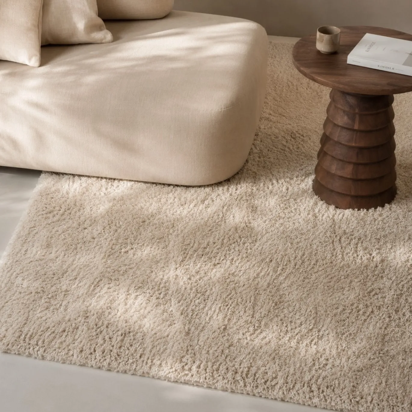 DÉJA Vloerkleed Loren 160x230cm Beige