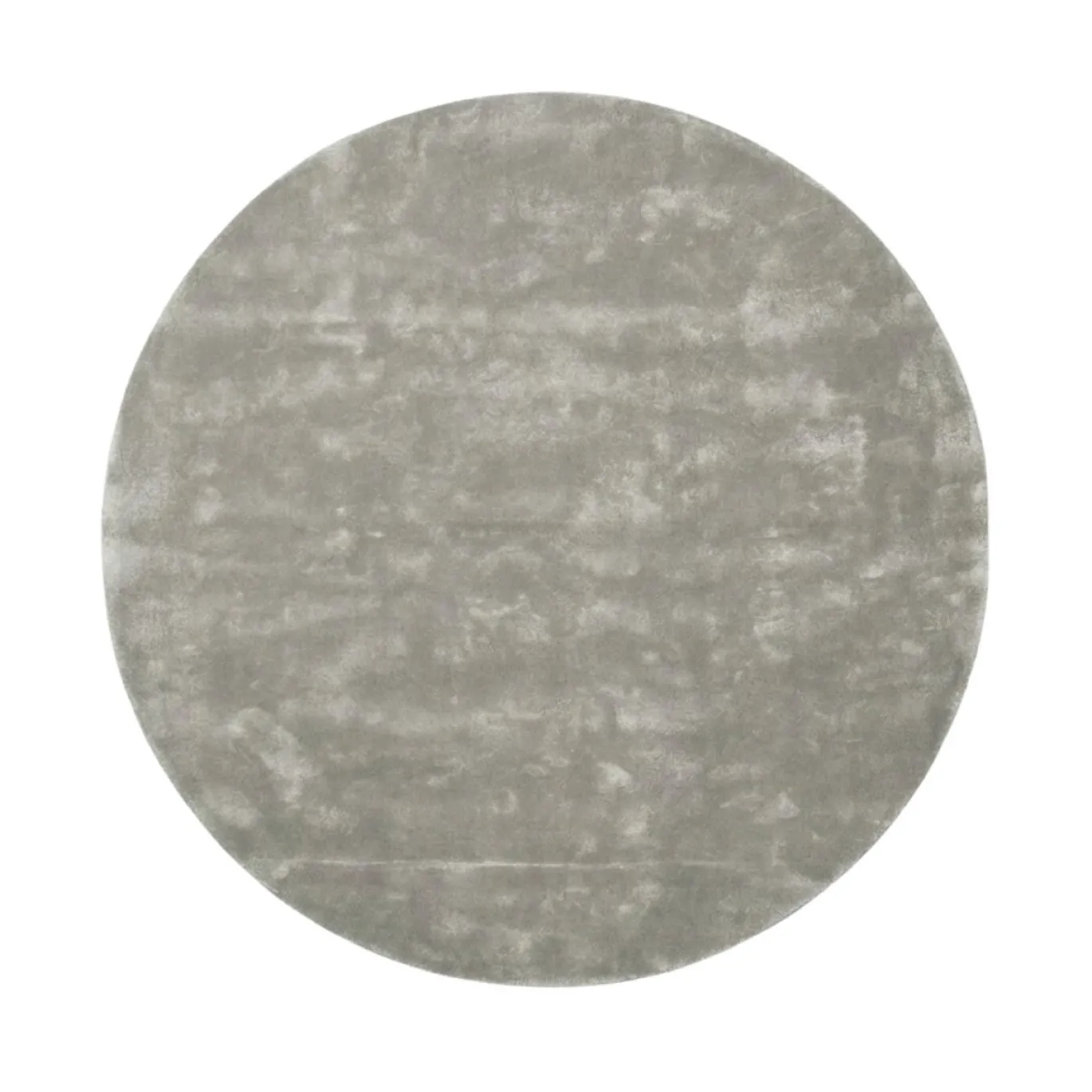 DÉJA Vloerkleed Roke 300cm Rond Lichtgrijs