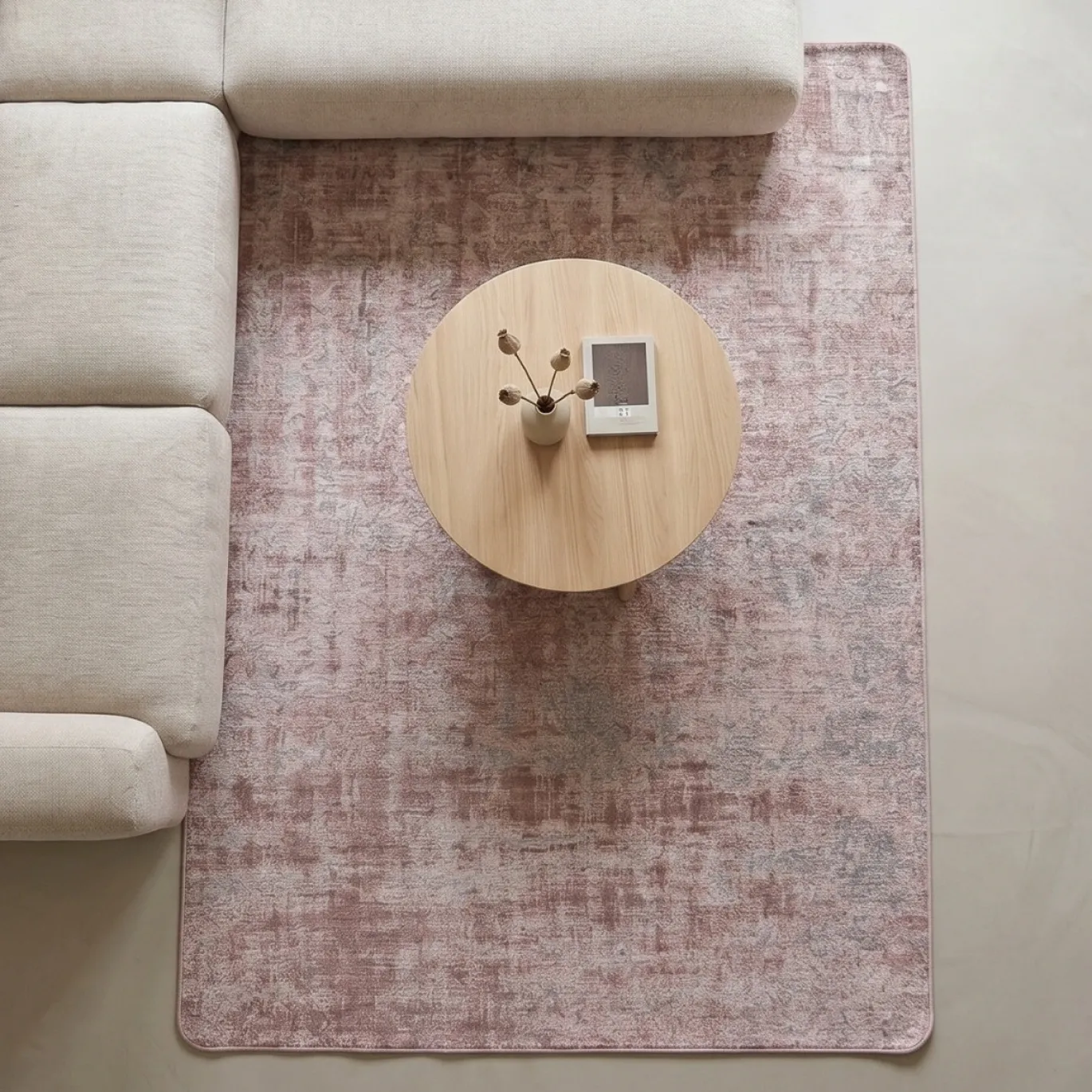 DÉJA Vloerkleed Ruma 60x90cm Roze