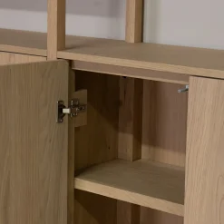 DÉJA Wandkast Levi Naturel Eiken 180x210cm